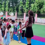 幼师小姐姐上学,幼师小姐姐与学生共筑快乐童年
